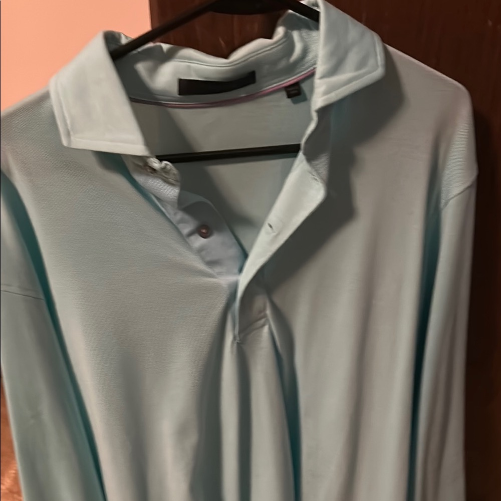 Greyson Seafoam Green/ Blue Omaha Long Sleeve